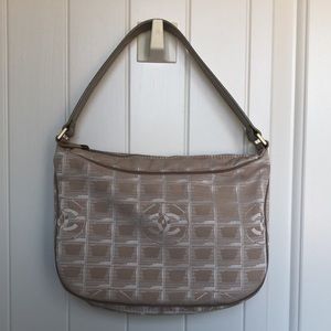 CHANEL Small Jacquard Shoulder Bag